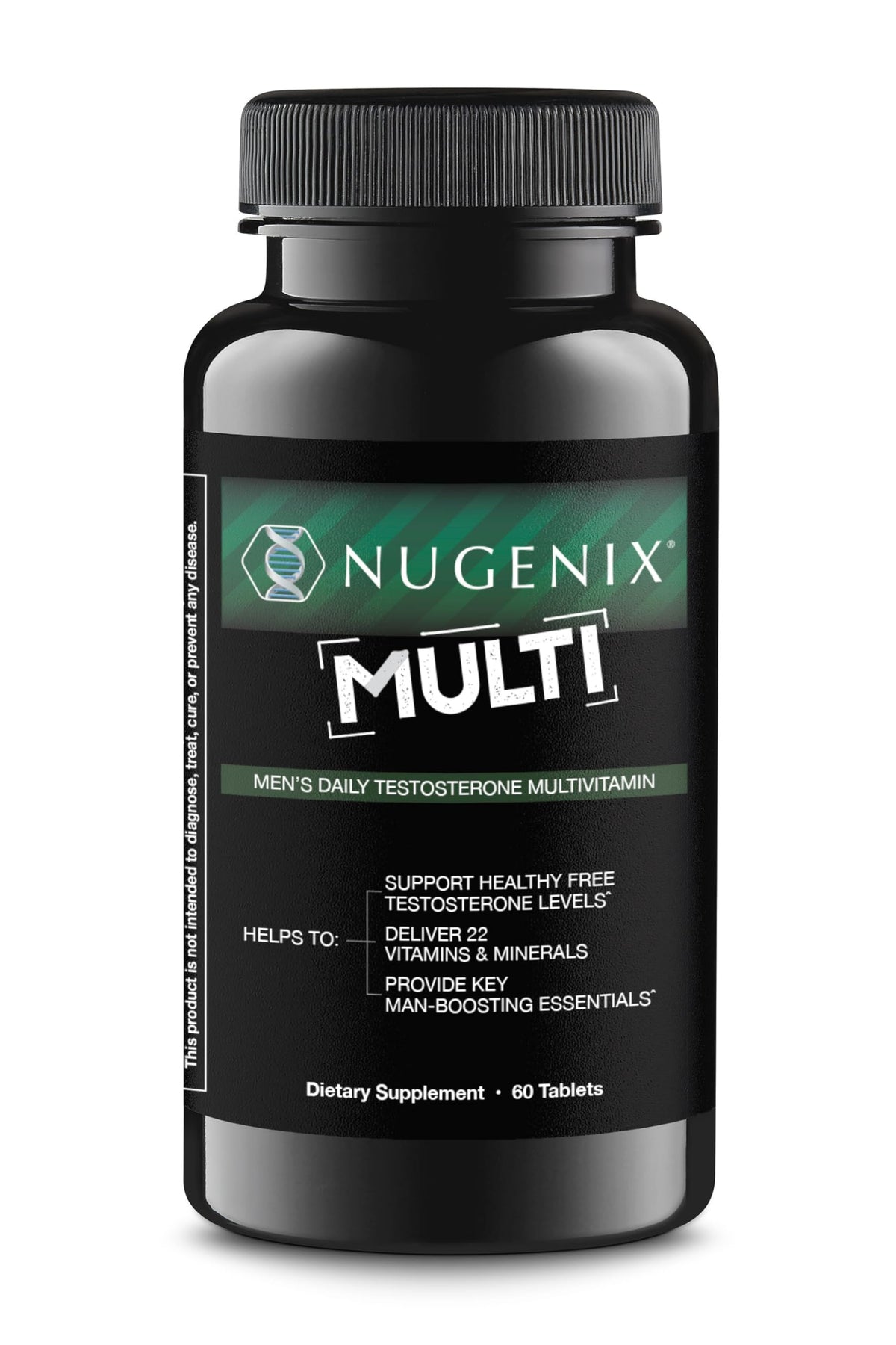 Nugenix Multivitamin for Men Testosterone Support - 60 Tablets