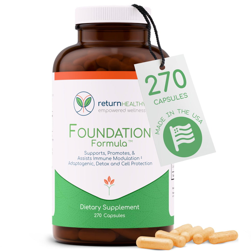 Return Healthy Foundation Formula Capsules - 270 Count