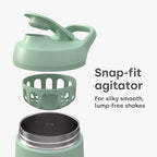 Form Insulated Stainless Steel Protein Shaker Bottle - 550ml - image 2