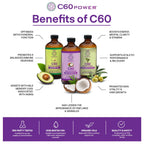 C60 Power Organic MCT Coconut Oil