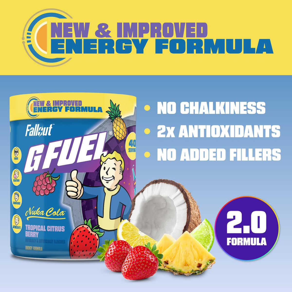 G Fuel Anime Energy Drink Powder