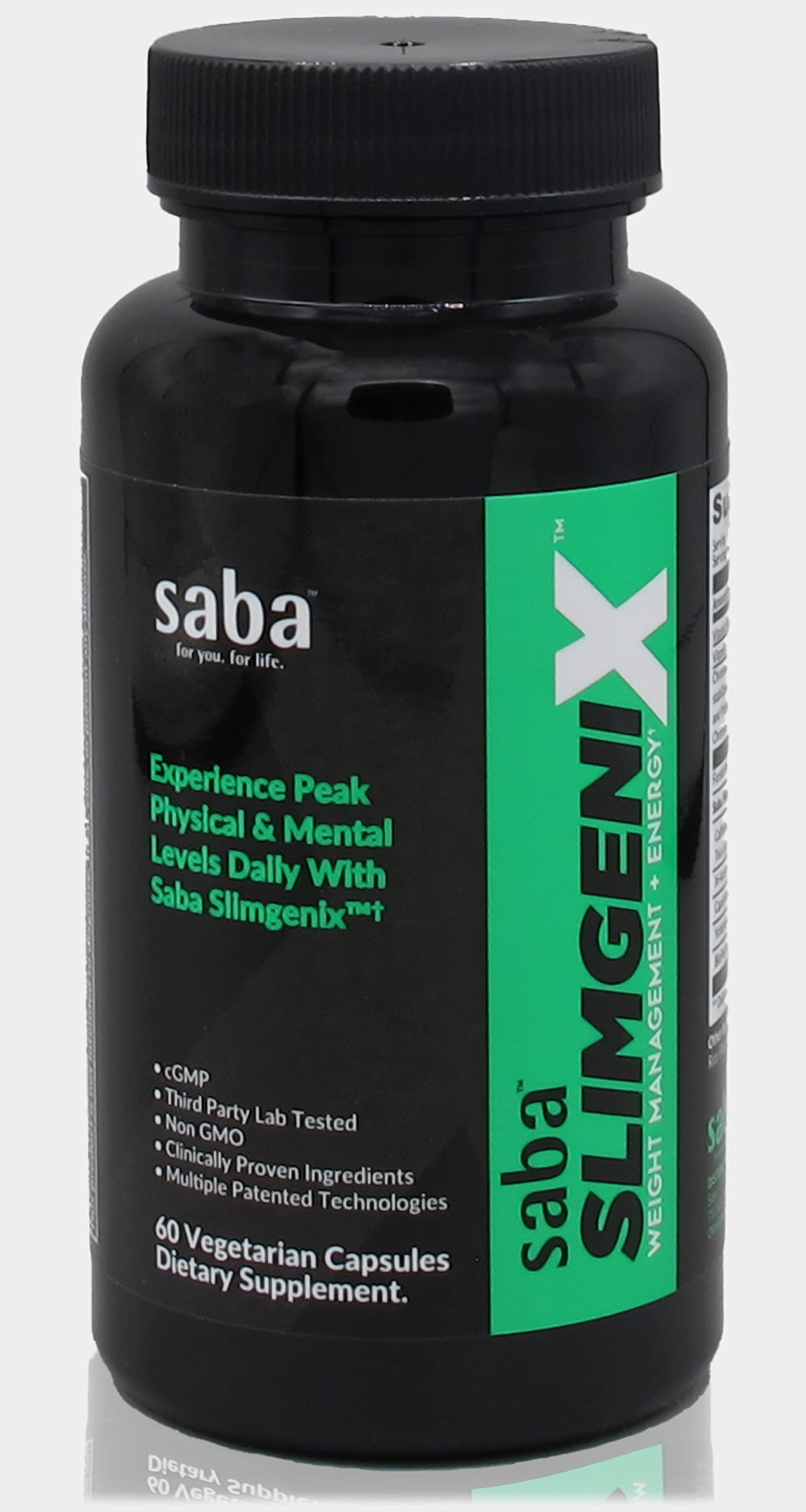 Saba SlimGenix Thermogenic Metabolism Capsules - 60 Count