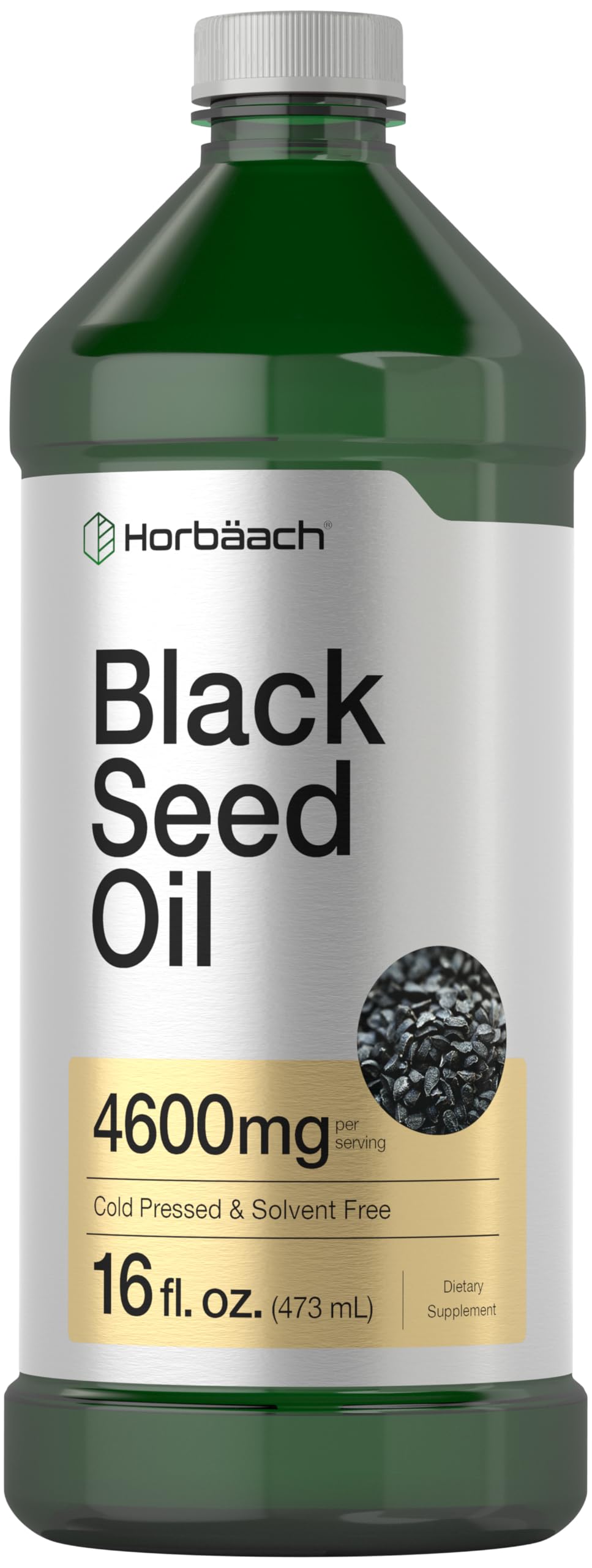 Horbäach Black Seed Oil Liquid - 16 Fl Oz