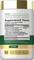 Carlyle Oregano Oil Supplement - 150 Softgels - image 2