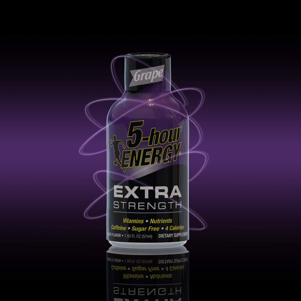 5-hour ENERGY Extra Strength Grape Energy Shot - 96 Pack - image 2