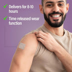 Veru Wellness Sleep Aid Patches for Adults - 32 Count - image 2