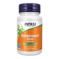 NOW Goldenseal Root 500 mg Herbal Supplement - 50 Vegetarian Capsules