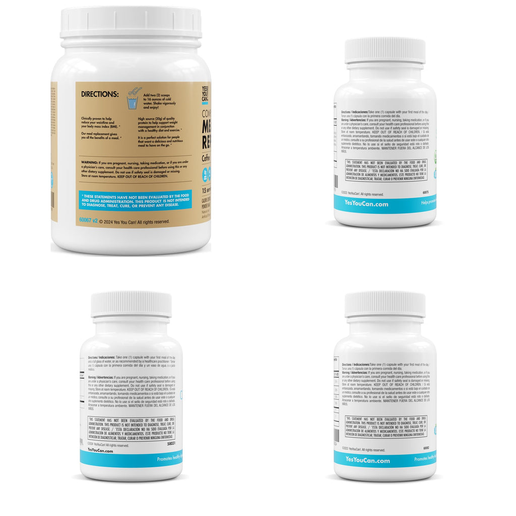 Yes You Can! Transformation Kit, 2 Shakes & 4 Supplements