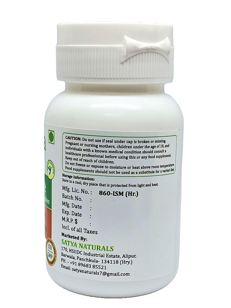 Satya Naturals Tulsi Forte 500 mg Basil Extract - 240 Vegetarian Capsules - image 5