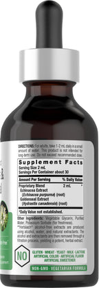 Horbäach Echinacea Goldenseal Liquid Tincture Drops - 2 fl oz - image 2