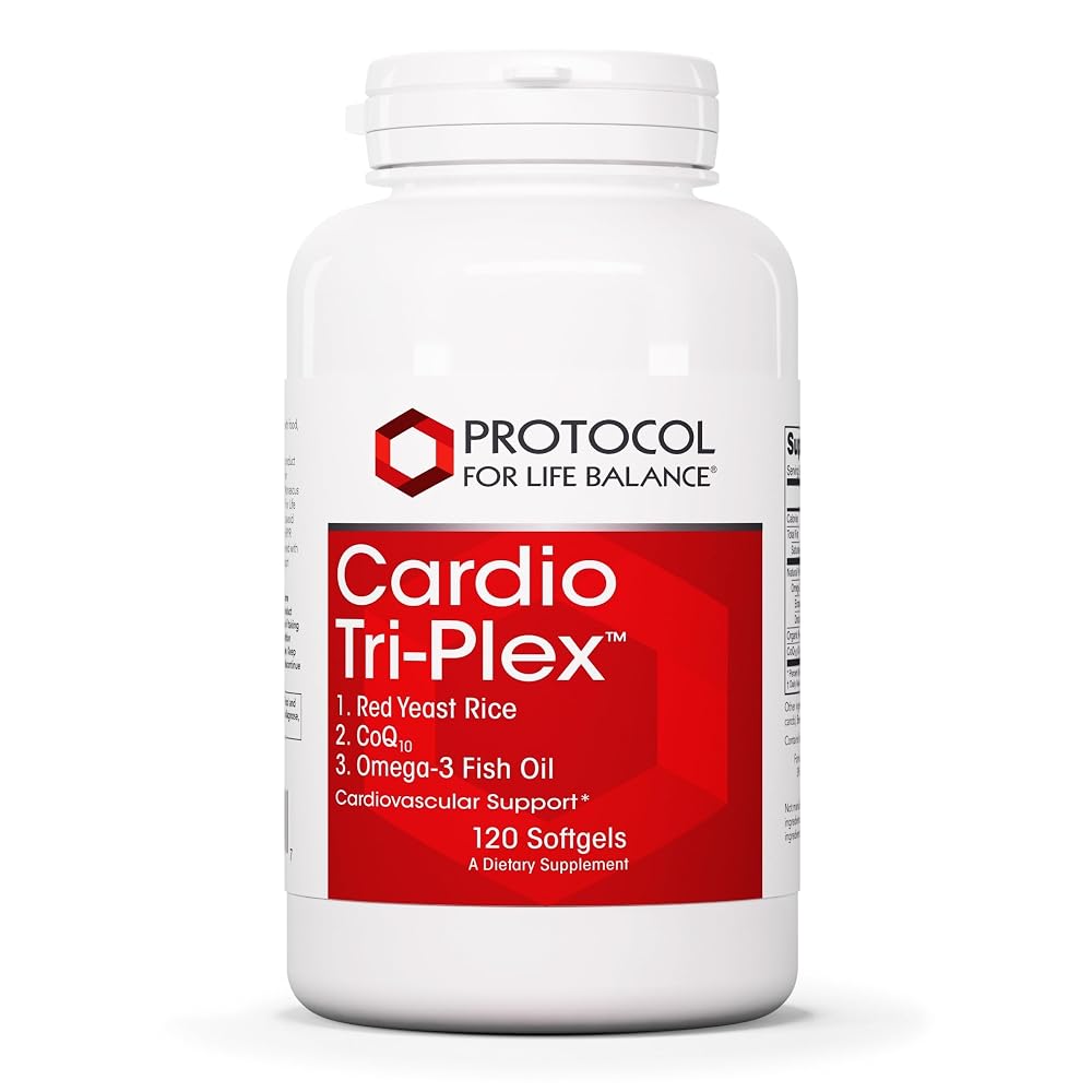 PROTOCOL FOR LIFE BALANCE Cardio Tri-Plex Heart Health - 120 Softgels