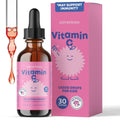 JoySpring Vitamin C and Zinc for Kids, Elderberry Liquid Supplement