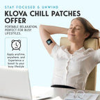 Klova Chill Patches with Ashwagandha & Rhodiola - 28 Count - image 5
