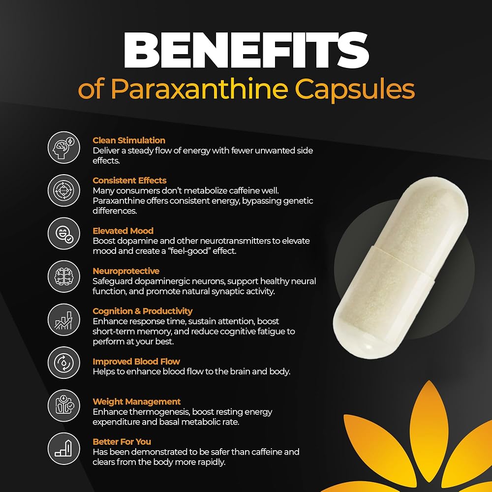 Vita Bloom Labs Enfinity Paraxanthine Capsules Clean Energy - 30 Capsules - image 5