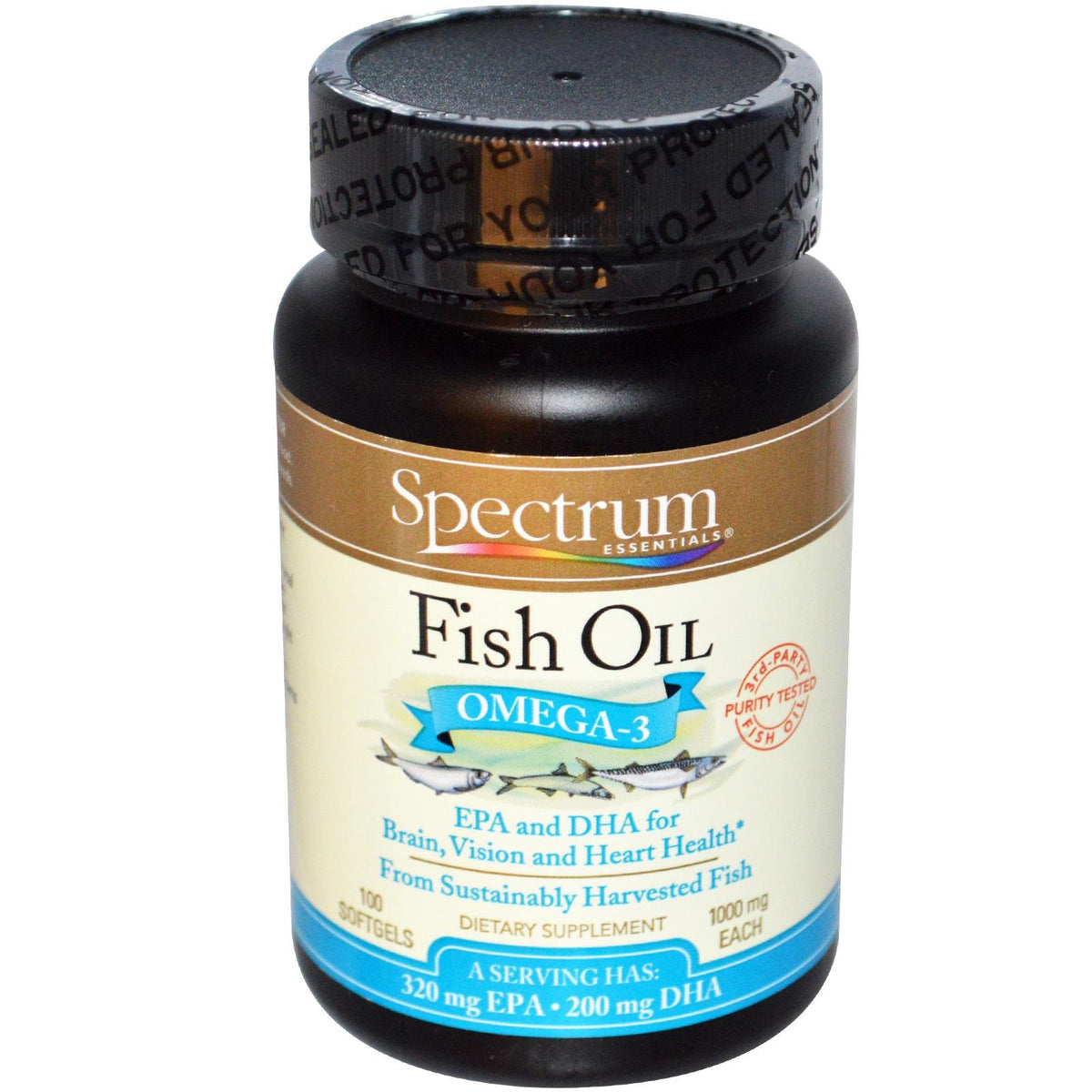 Spectrum Essentials Fish Oil Omega 3 - 5 Pounds