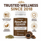 Happee Parasite Cleanse Herbal Supplement - 60 Capsules - image 5