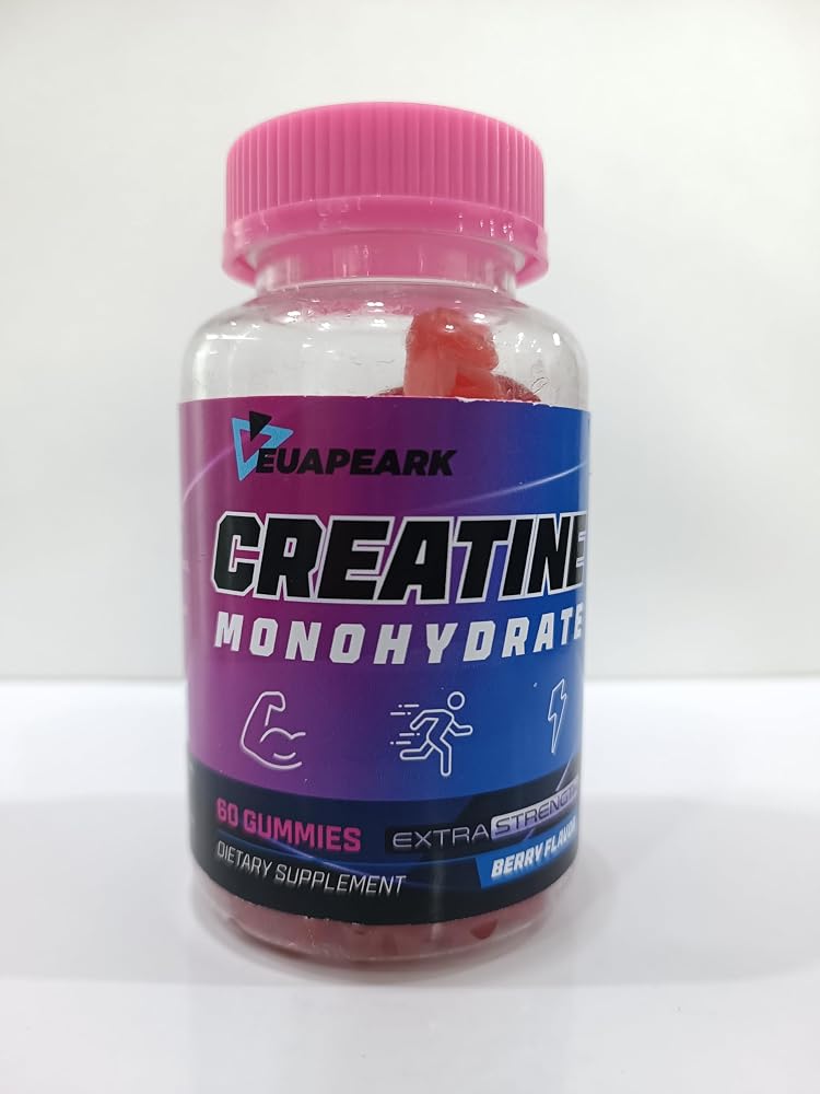 DEQUN Creatine Monohydrate Gummies for Strength - 60 Count - image 8