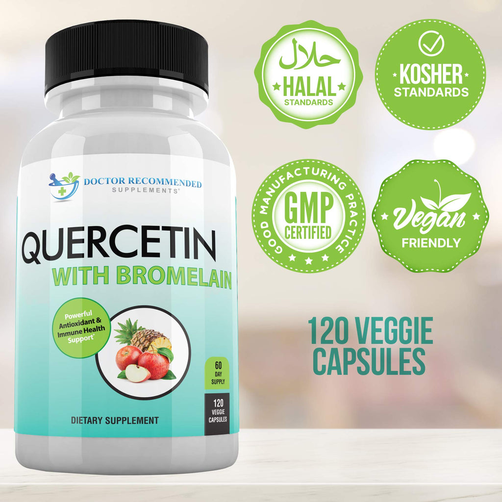 Doctor Recommended Supplements Quercetin 800mg with Bromelain - image 5