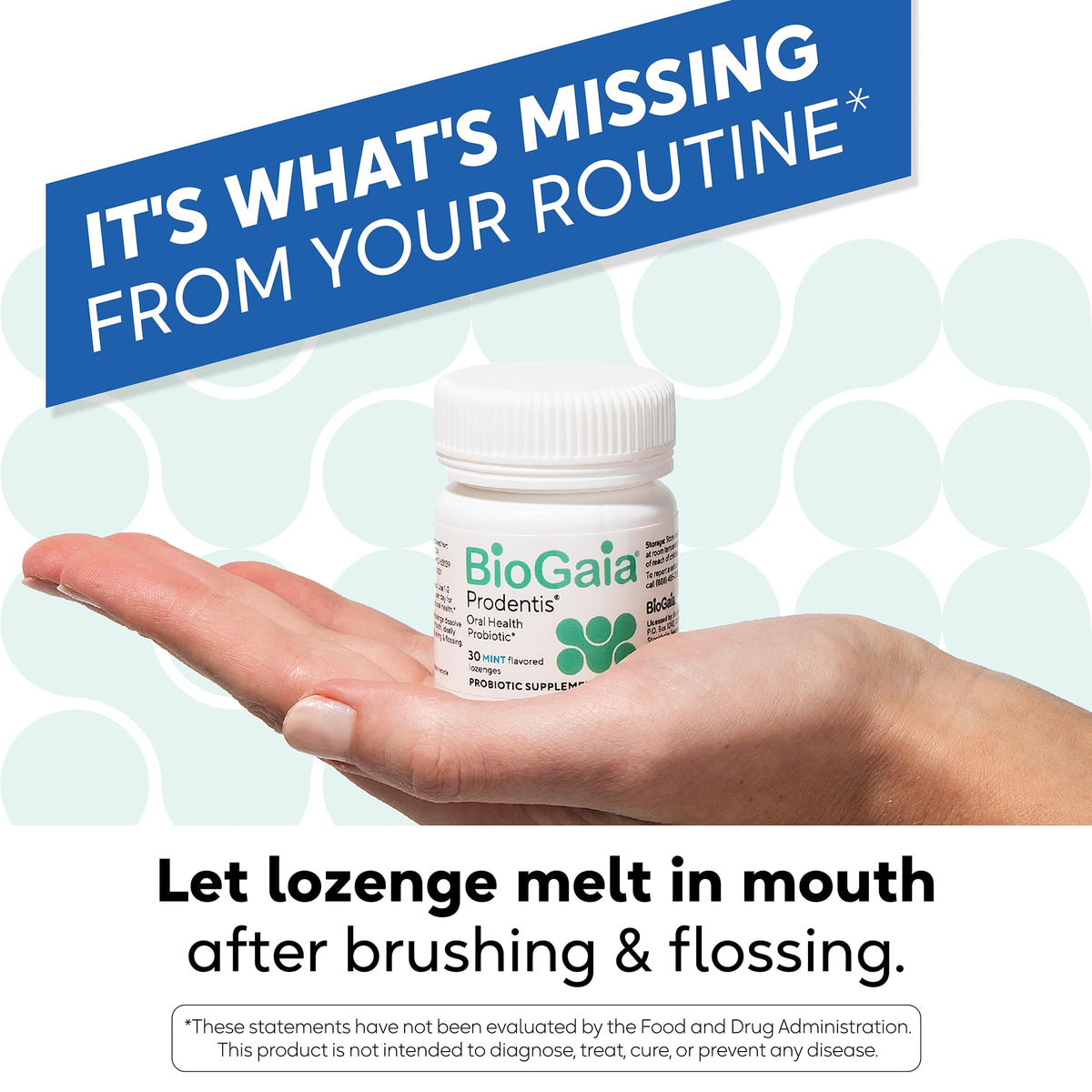 BioGaia Prodentis Oral Probiotics for Teeth & Gums - 30 Lozenges - image 8