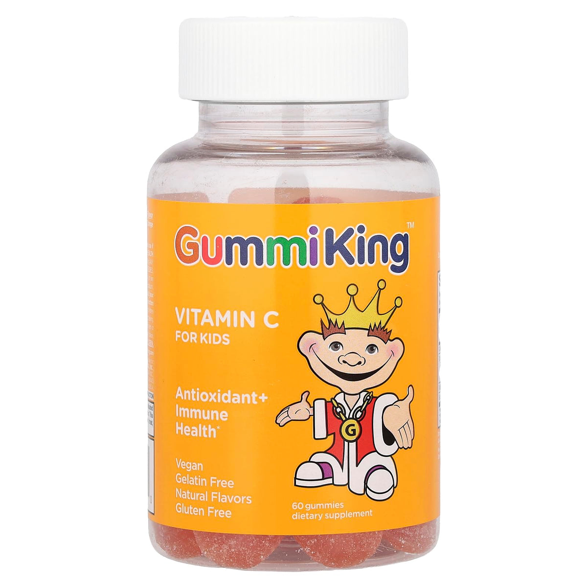 Gummi King Vitamin C Supplement Orange - 60 Gummies