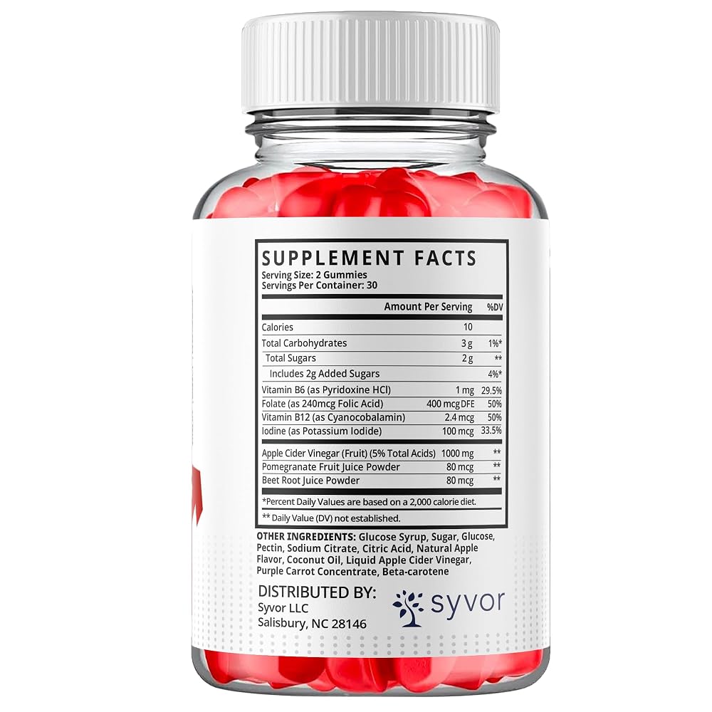 Syvor Vital Surge Gummies All-Natural Supplement - 180 Gummies - image 8