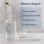 ANDREW LESSMAN Marine Collagen Peptides Powder and MSM Servings
