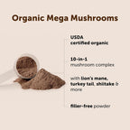 Micro Ingredients Organic Mega Mushroom Powder 10-in-1 - 10oz - image 3