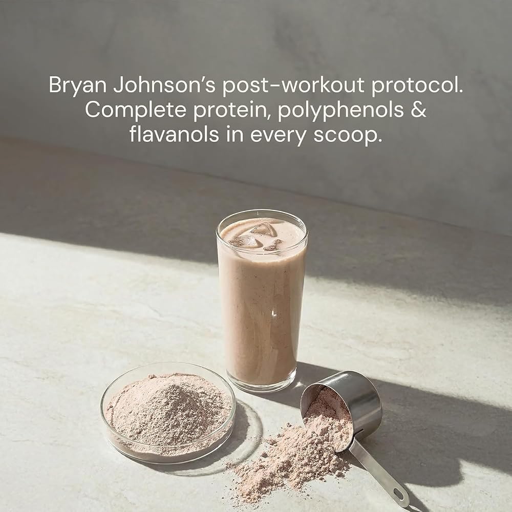 Blueprint Bryan Johnson Chocolate Protein Powder - 30 Servings - image 5