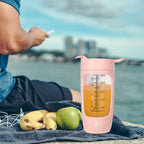 Nuytghr Protein Shake Mixer Mixer Cup Shaker Cups USB Rechargeable