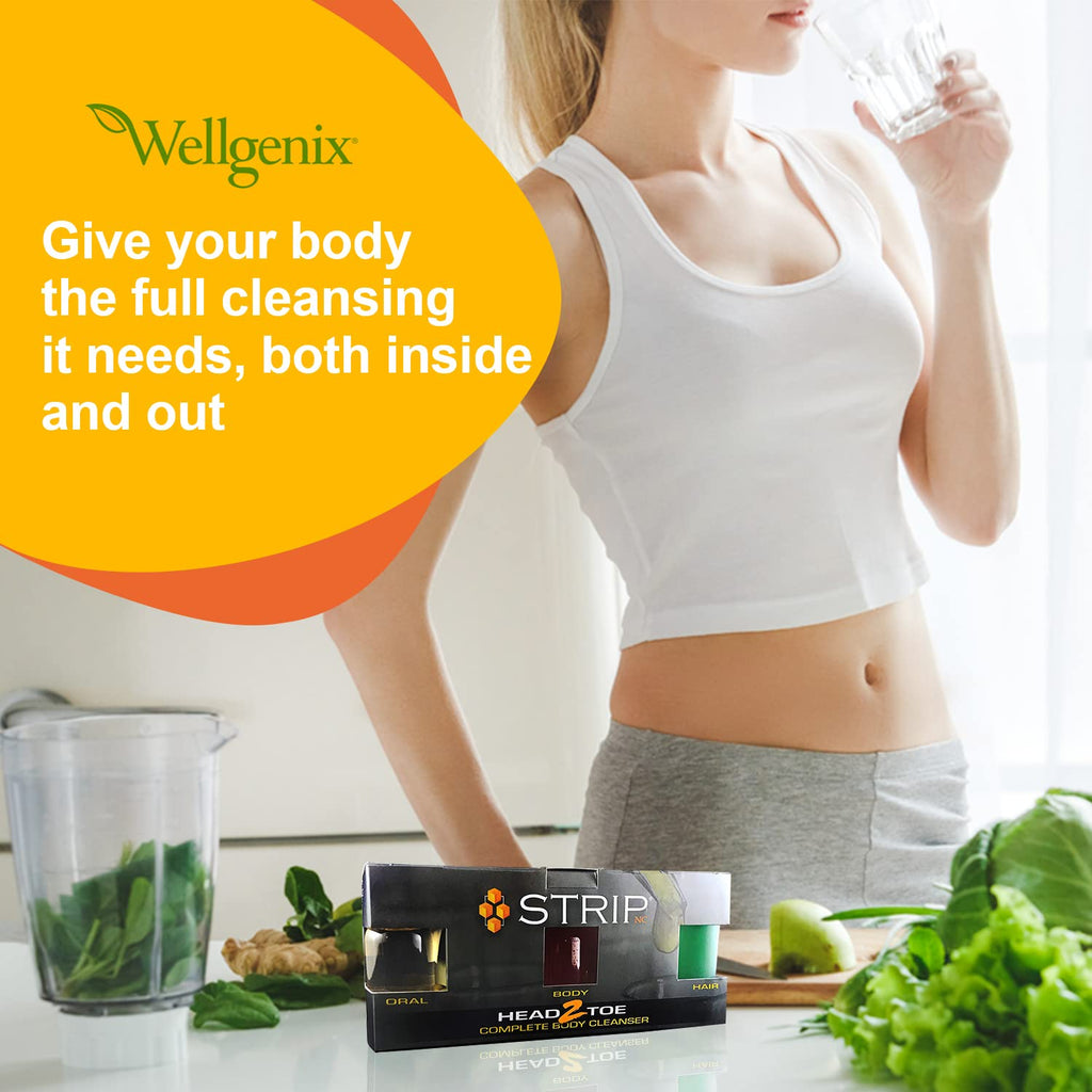 Wellgenix Strip Head 2 Toe Complete Body Cleanser - 4 Phase - image 5