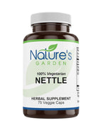 Nature's Garden Essentials Nettles 500mg - 75 Vegetarian Capsules