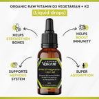 LOOKINGVIBRANT Vitamin D3 + K2 Liquid Drops - 180 Servings - image 4