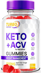 NutraRize Turbo Ripped Keto ACV Gummies - 60 Gummies