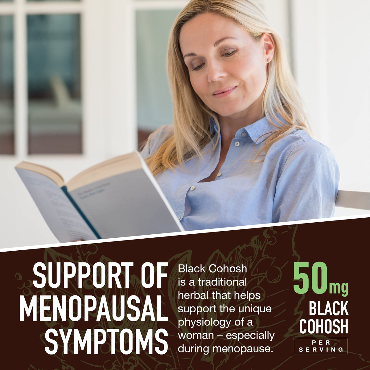 YUM-V'S Strong Earth - Black Cohosh Root Gummies Natural Extract
