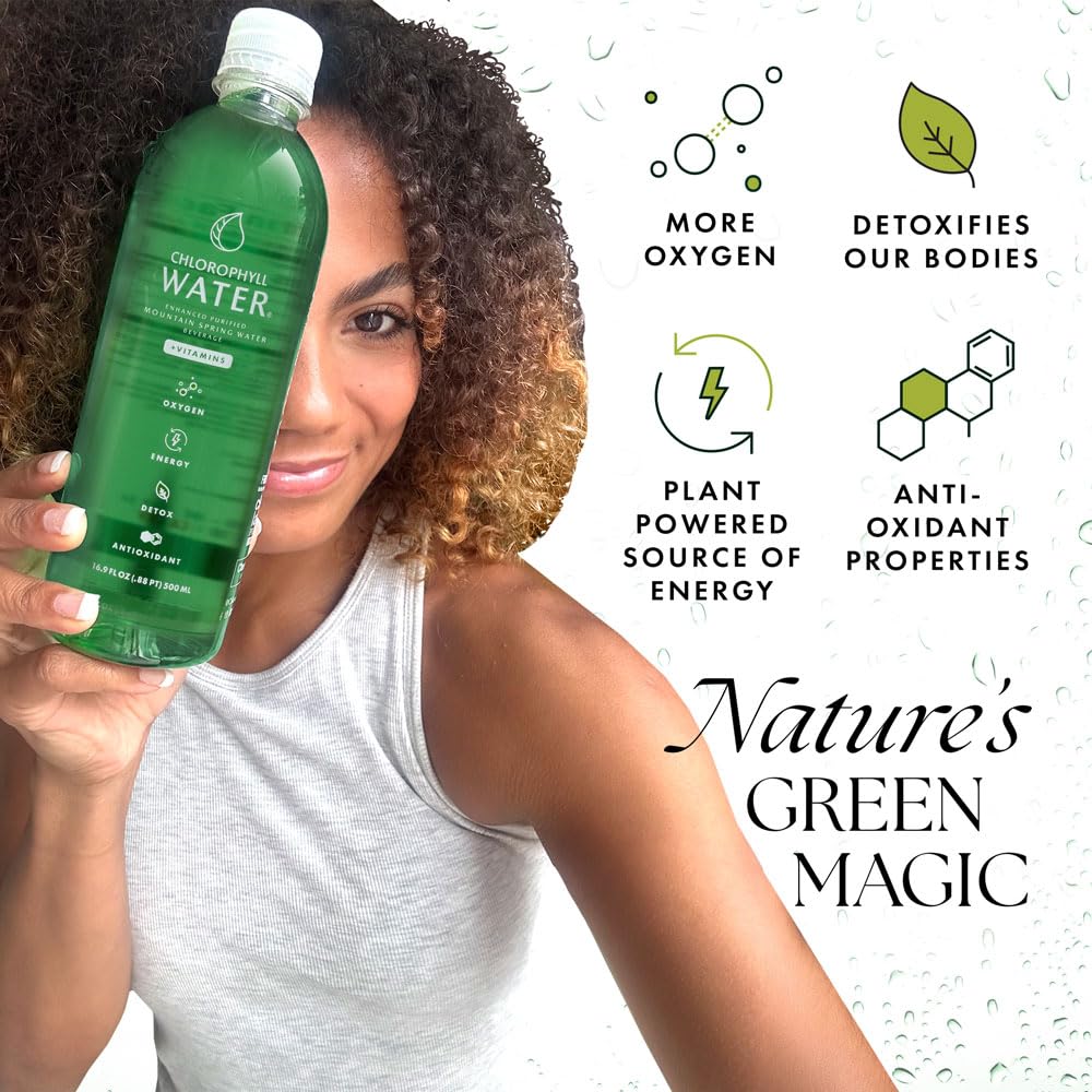 Chlorophyll Water Clean Label Certified Hydration Drink - 12 Pack - image 2