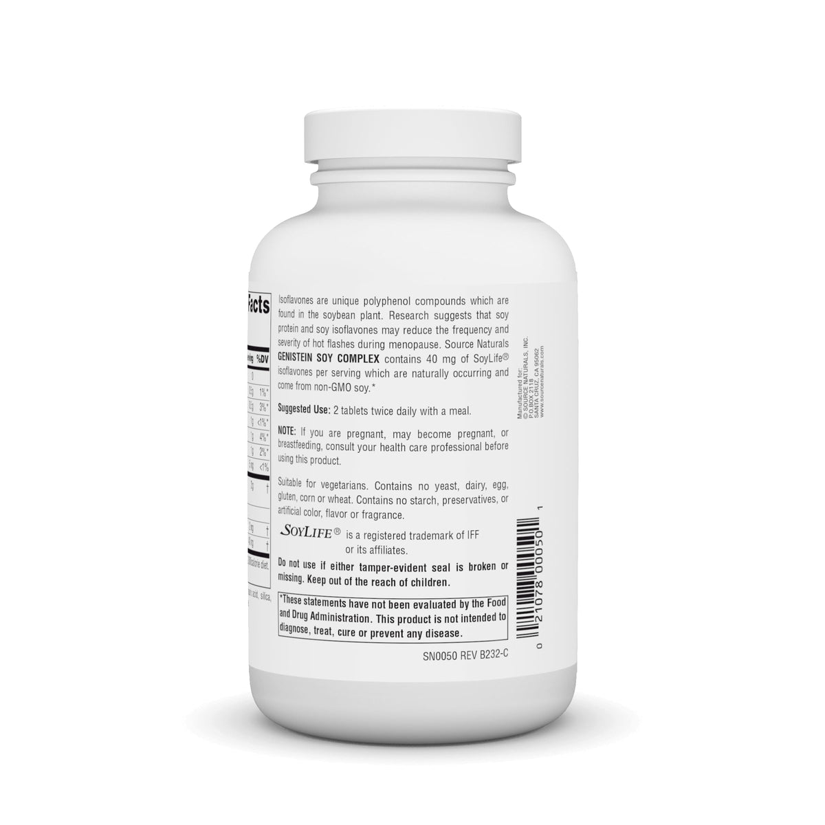 Source Naturals Genistein Soy Comple