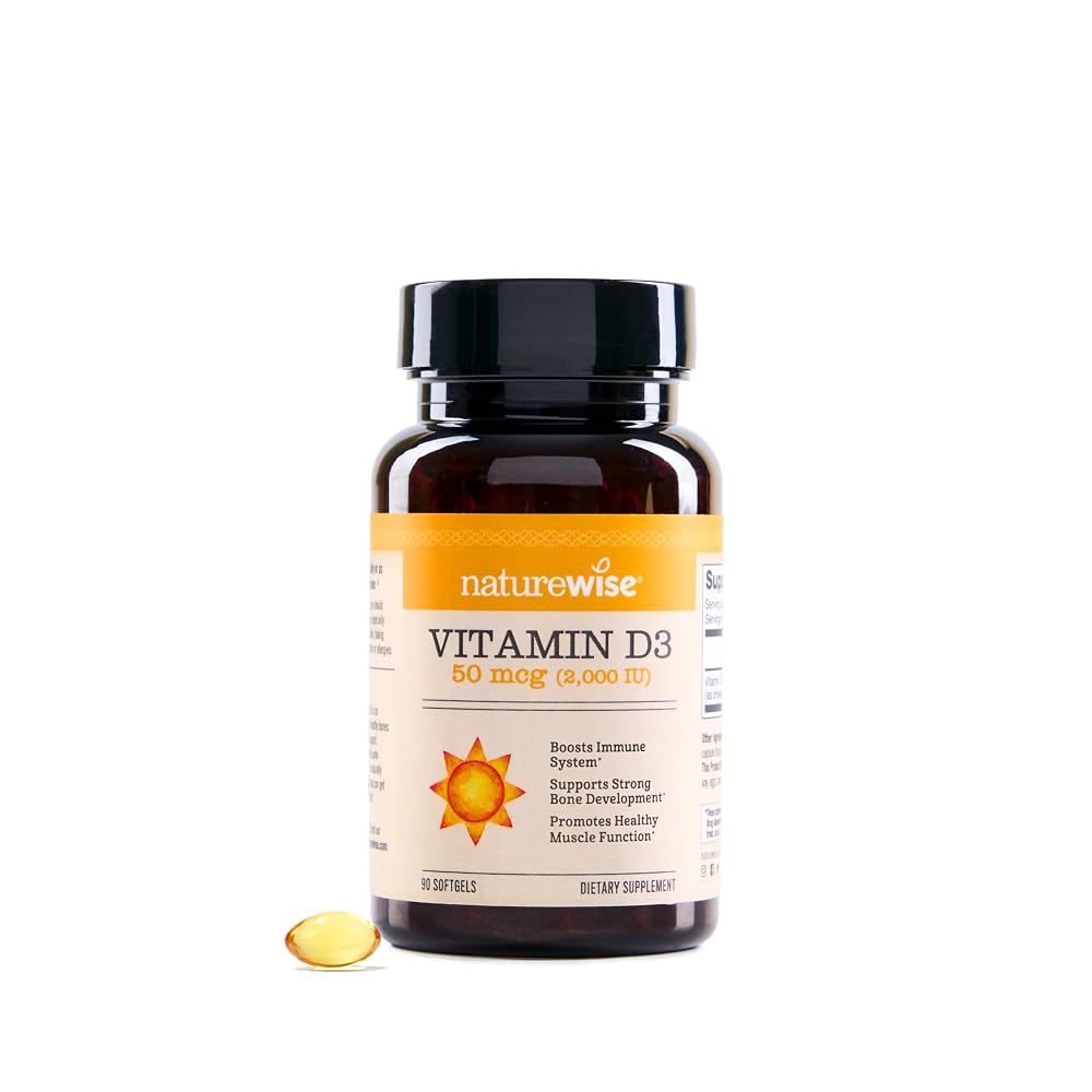 NatureWise Vitamin D3 Supplement, Immune Support