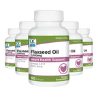 Quality Choice Flaxseed Oil 1000 mg Softgels - 120 Softgels - image 3