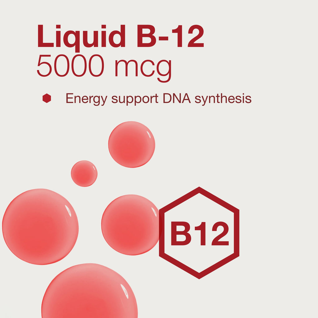 PROTOCOL FOR LIFE BALANCE Liquid B-12 5000 mcg Nervous System - 4 fl oz - image 4