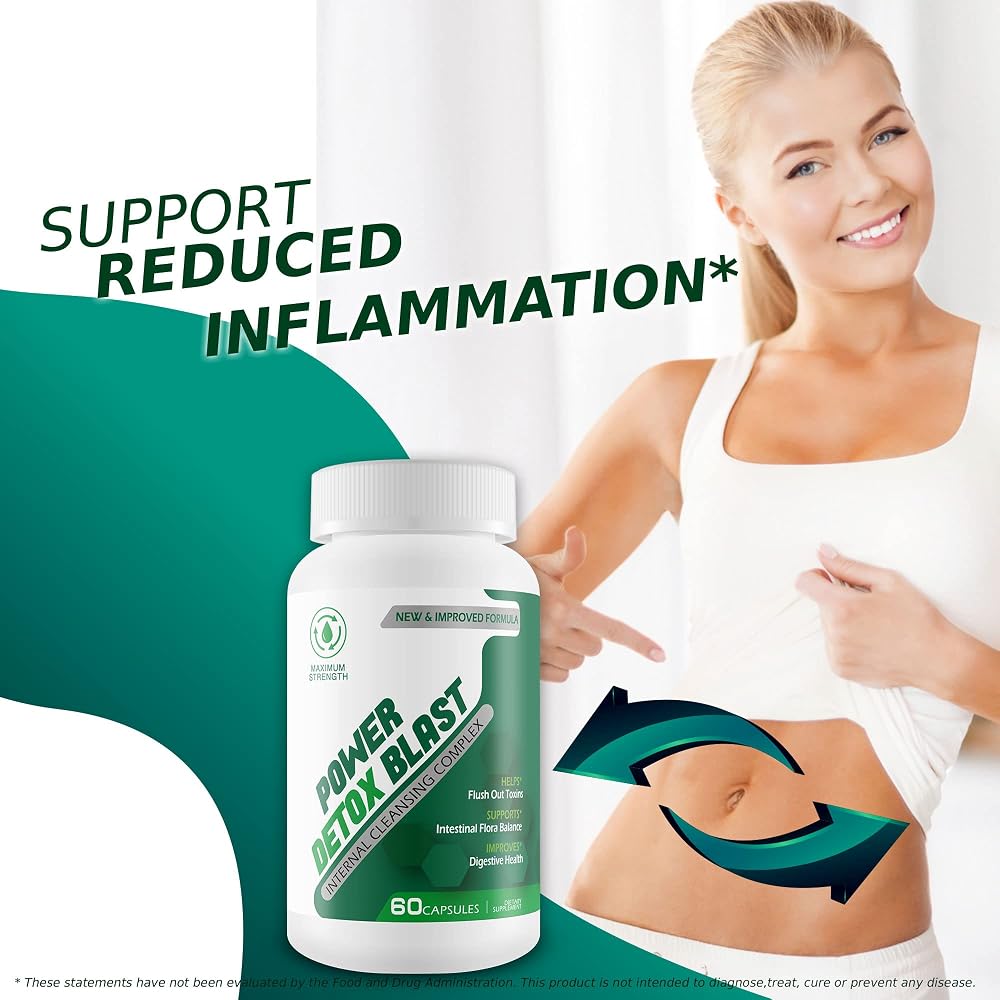 Power Blast Detox Power Blast Internal Cleansing Complex - 60 Capsules - image 7