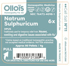OLLOÏS Natrum Sulphuricum Cell Salt #11 - 80 Pellets - image 2