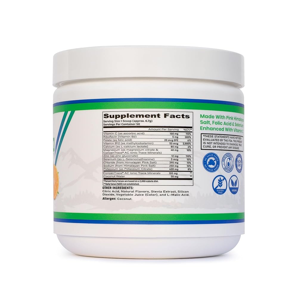 Strolyte Ez Keto Electrolytes Powder Tangerine - 11.8 oz - image 3
