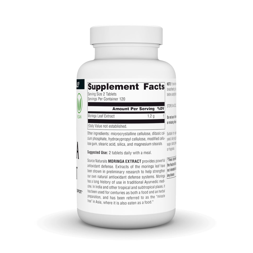 SOURCE NATURALS Moringa Extract Tablet