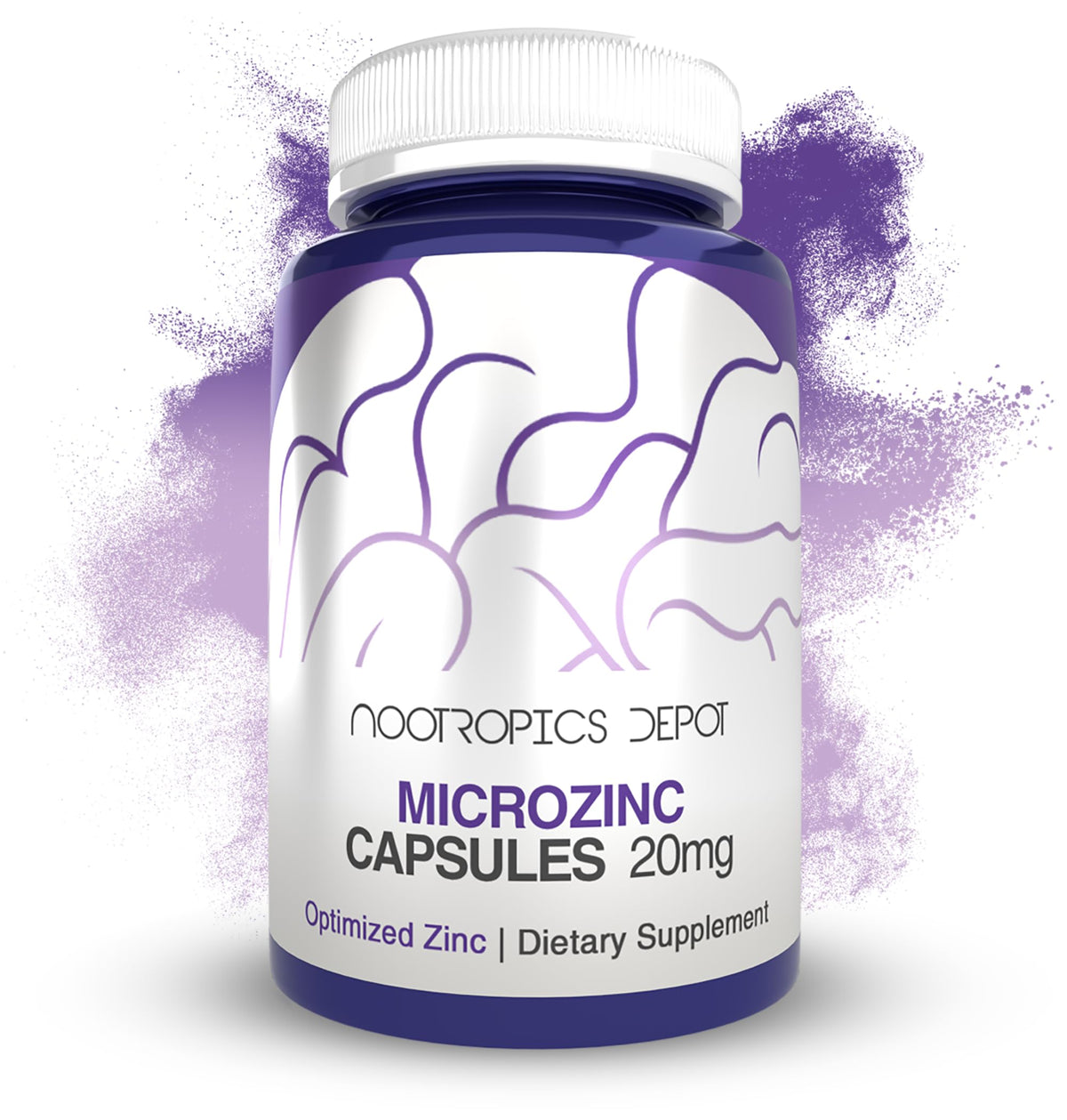 Nootropics Depot MicroZinc Capsules