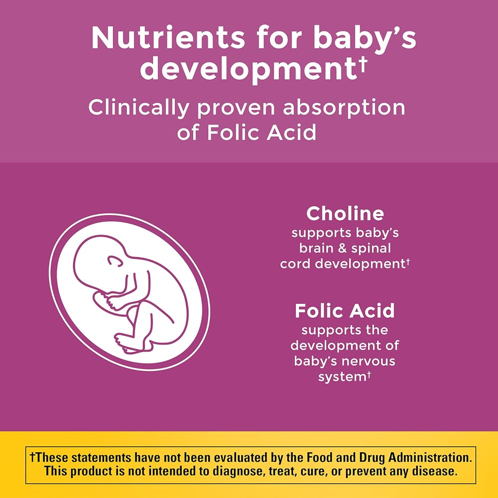 Nature Made Prenatal Gummies with DHA and Folic Acid - 60 Gummies - image 2