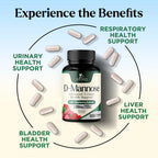 Nature's Nutrition D-Mannose 1000mg Per Serving - Cranberry