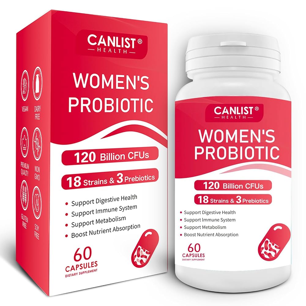 CANLIST Women's Probiotics 1-2