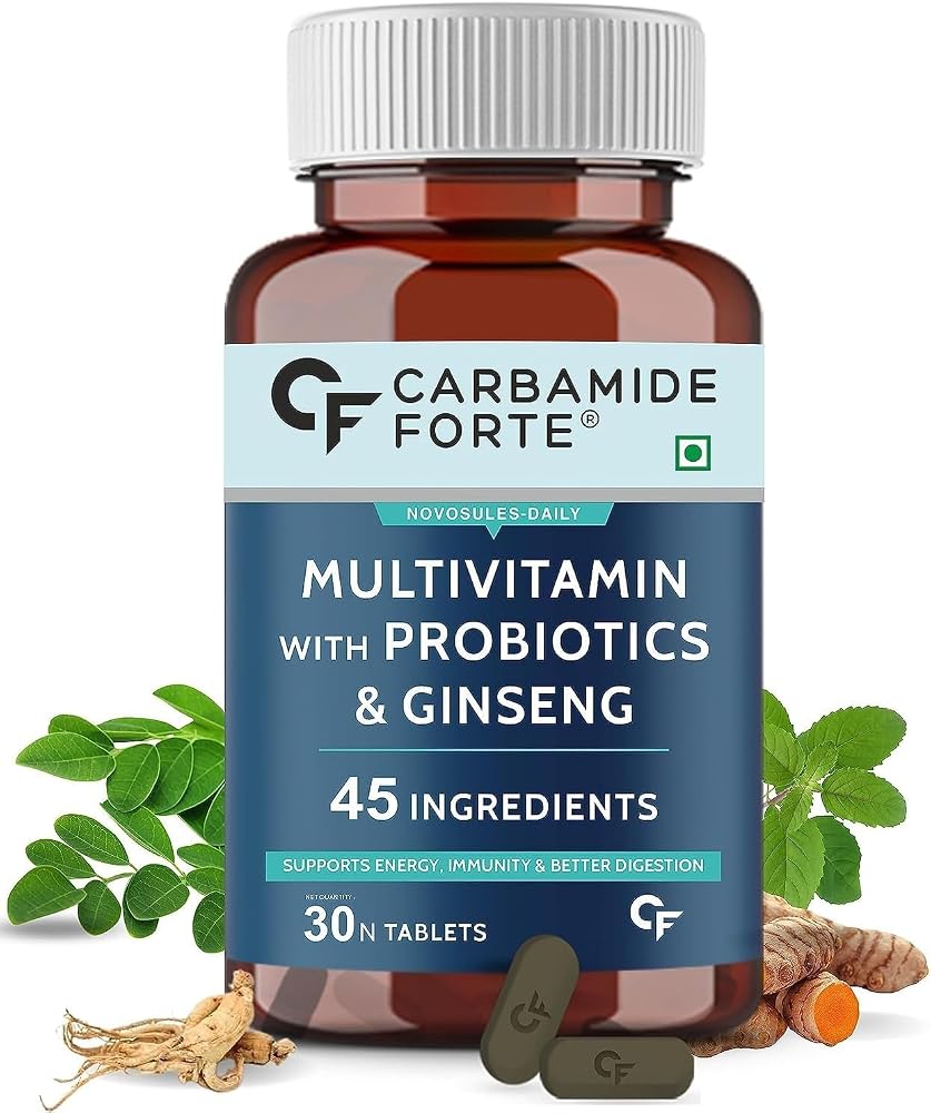 Generic Multivitamin Tablets with Probiotics - 30 Vegetarian Tablets