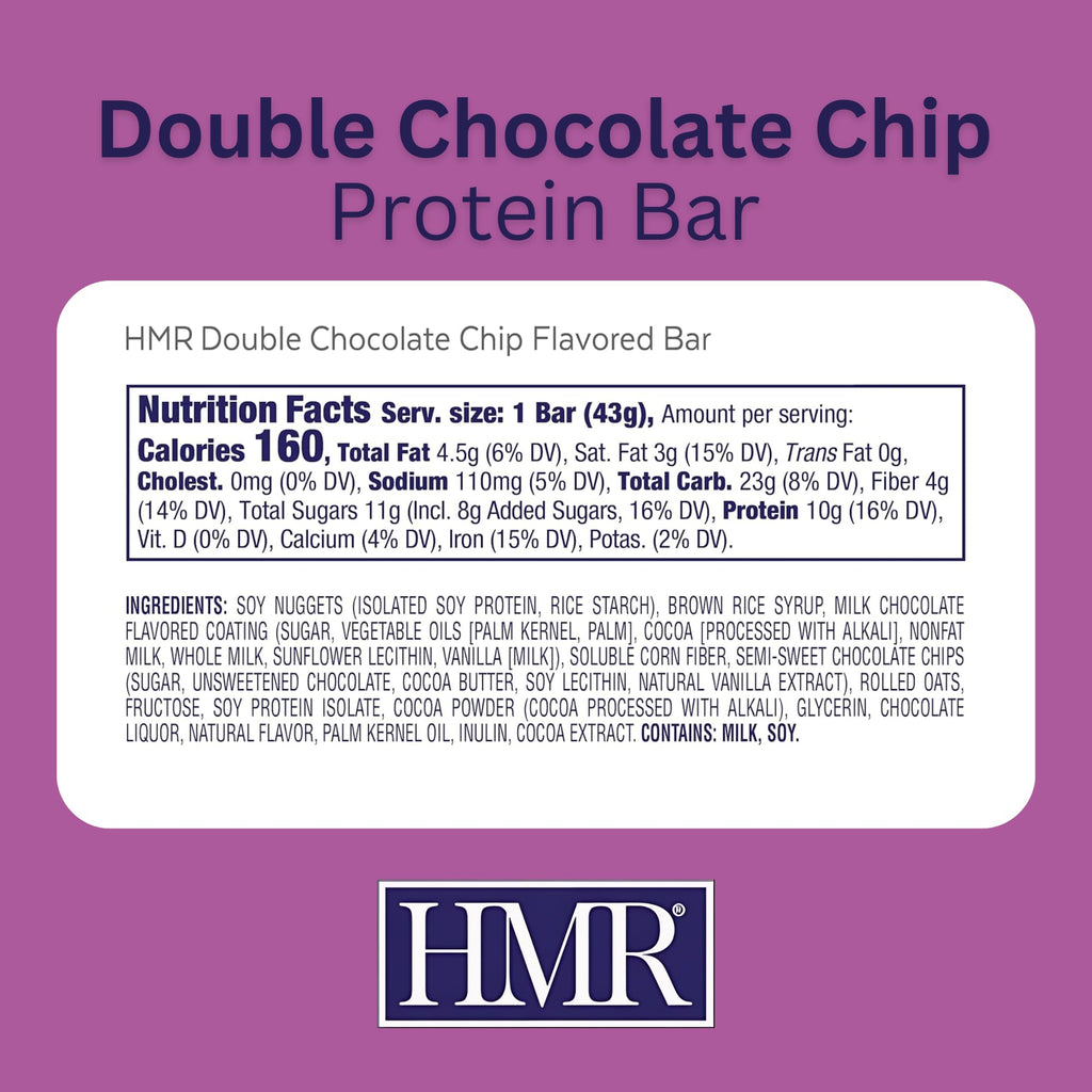 HMR Protein Bars, 24 Count