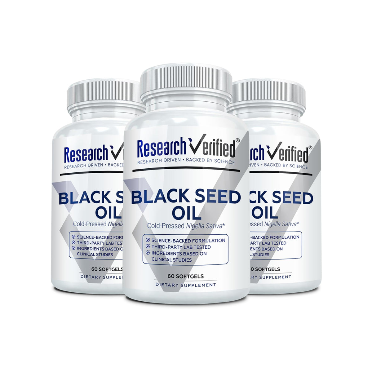 Research Verified Black Seed Oil - 30 Softgels